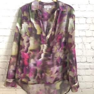 Jennifer Lopez top w/rhinestones S